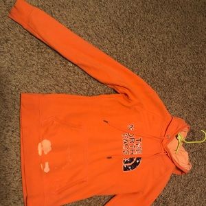 Women’s small pink North Face hoodie